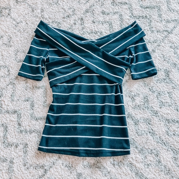 Blue Striped Top - Picture 2 of 4